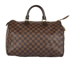 Speedy 35, Canvas, Damier Ebene, TR2172, L/K, 2*